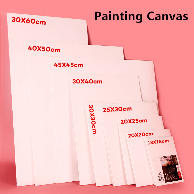 Square Shape White Painting Canvas In Multiple Sizes - eazyprintz - Top Printing Service In Singapore